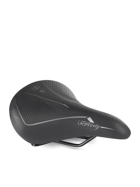 Selle Bassano Urban City Black Bicycle Saddle City
