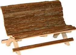 Kerbl Wooden Bench for Guinea pig / Rabbit 30x15x18εκ.