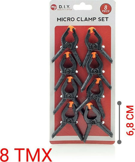 1121.006 Clamp Set Spring 8 pcs