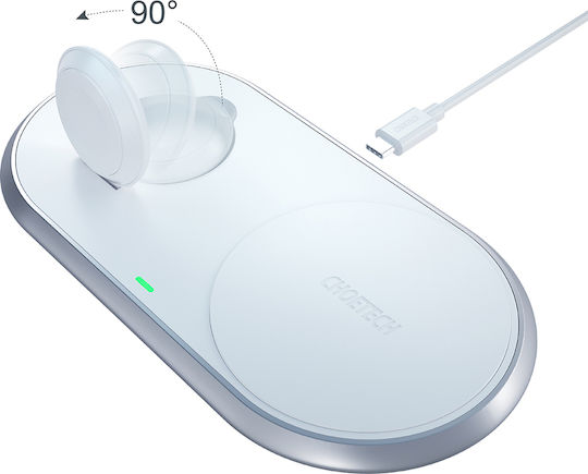Choetech Kabelloses Ladegerät (Qi Pad) Weißs (T317)