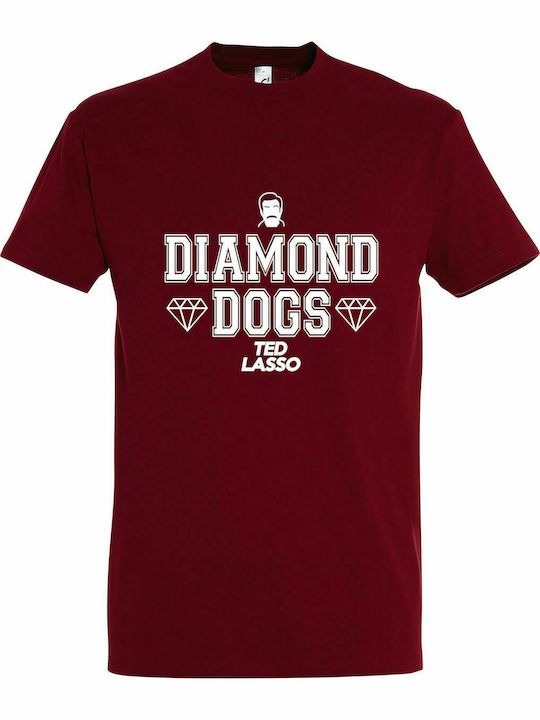 T-shirt Unisex, " Diamond Dogs, Ted Lasso " Chili