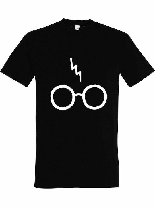 Tricou Unisex " Sunt Harry Potter " Negru