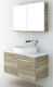Orabella Solid Surface 100 2 Doors Countertop without Sink Melamine L100xW45xH50cm 101