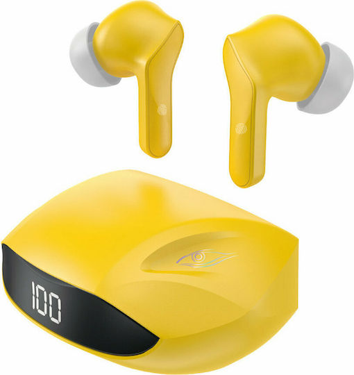Dudao U16H In-ear Bluetooth Handsfree Căști cu Carcasă de Încărcare Galben