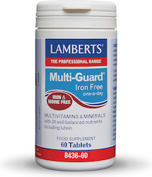 Lamberts Multi Guard Iron Free Multivitamin 60 Tabletten
