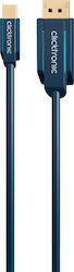 Clicktronic Cable DisplayPort male - mini DisplayPort male 2m Μπλε (70738)