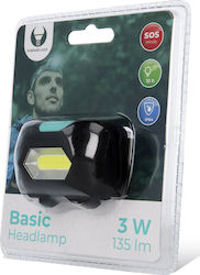 Forever Light RTV0800001 Στεγανός Φακός Κεφαλής LED 135lm