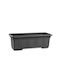 Viosarp Rialto Blumenkasten Kunststoff Charcoal 40x20x17cm.