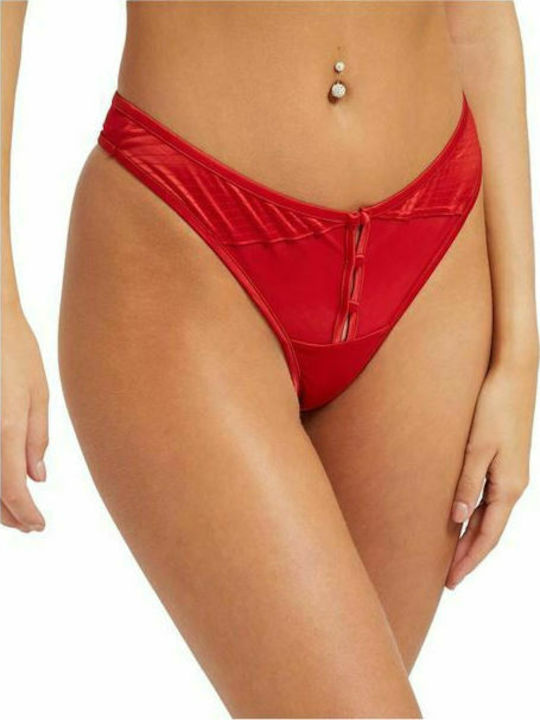 Guess Women's String Tulip Red