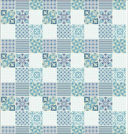 Sidirela Θάλασσα Κουρτίνα Μπάνιου 180x200 cm Γαλάζια