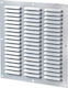 Vents Περσίδα Εξαερισμού 30x30cm Τετράγωνη με Σίτα