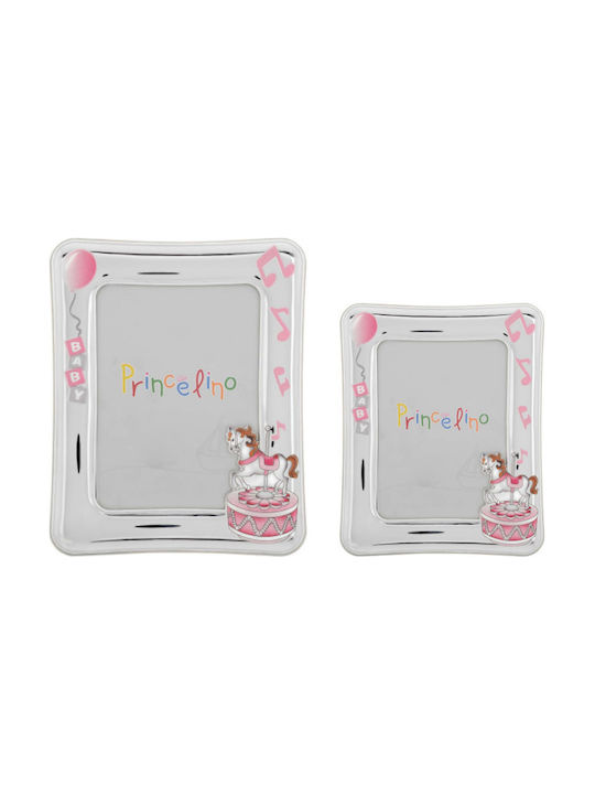 Prince Silvero Silver Photo Frame Carousel