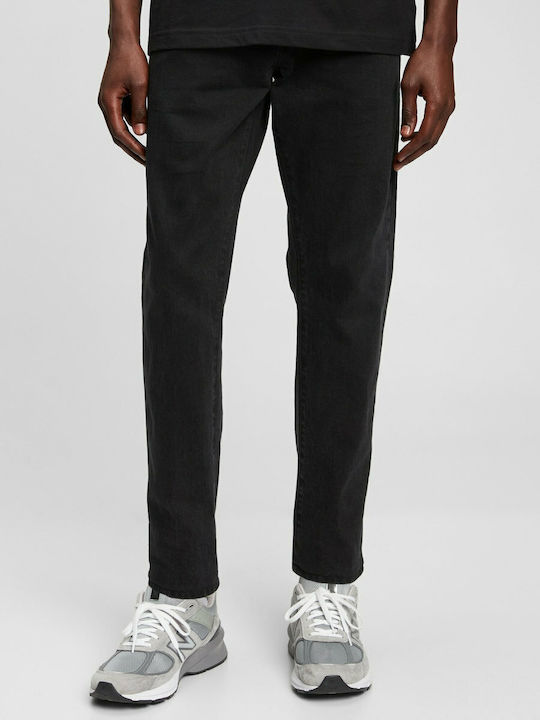 Men's Jeans Pants with Slim Fit Black