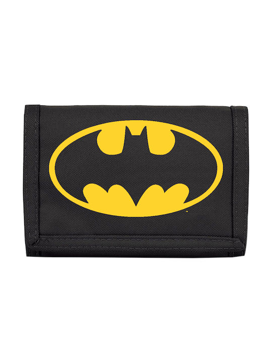 Batman Logo Herren Geldbörse Schwarz