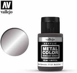 Acrylicos Vallejo Metal Боя за Моделизъм Burnt ...
