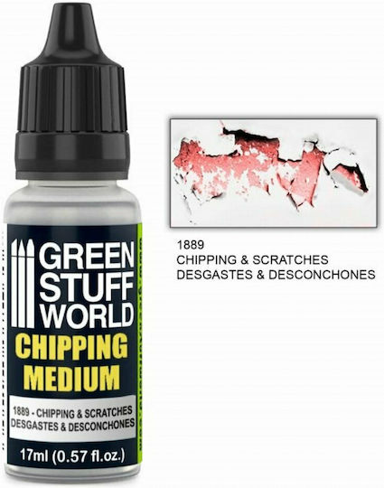 Green Stuff World Chipping Medium Model Making Paint In Transparent Colour 17ml