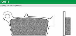 Newfren Τακάκια Μοτοσυκλέτας Πίσω F131 για Kawasaki KLX 300 / KX 125 / KX 250 Yamaha WRF 250 / YZ 125 / YZ 250