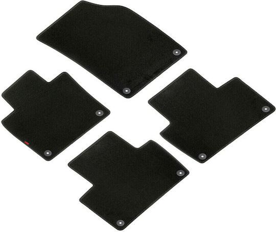 Lampa Set of Front and Rear Mats 4pcs for Volvo XC 90 Black