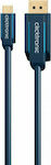 Clicktronic USB 2.0 Cable USB-C male - DisplayPort male Μπλε 1m (44931)