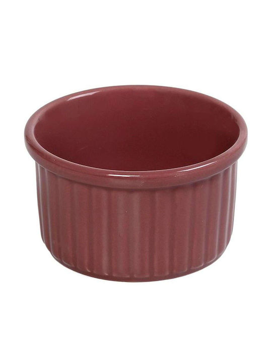 Espiel Essentials Στρογγυλό Πυρίμαχο Σκεύος για Σουφλέ Κεραμικό 10x10x10cm 6τμχ