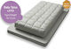 Douceur Crib Mattress White with Latex 70x140cm