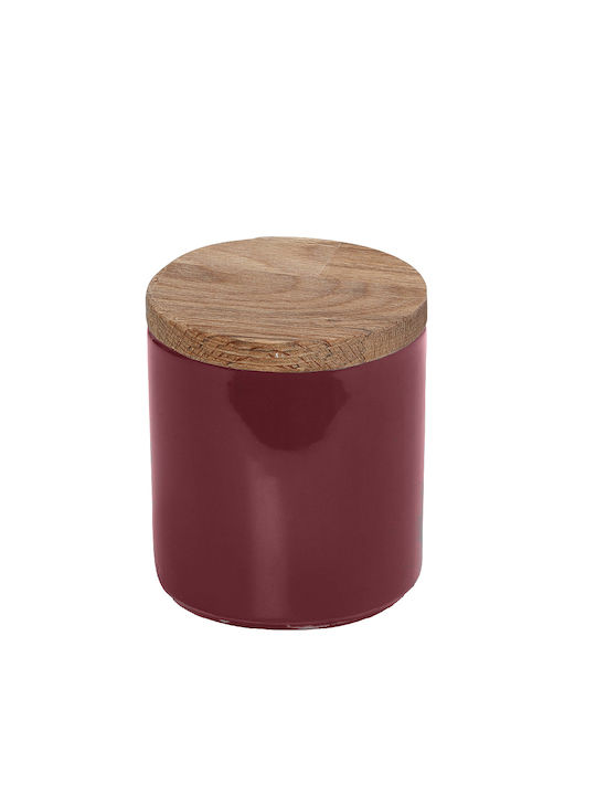 Espiel Essentials Βάζο Γενικής Χρήσης με Καπάκι Κεραμικό Pomegranate 10x10x10cm