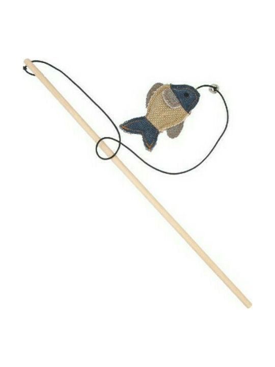 Kong Fishing Rod Cat Toy Wand 10x6.5x40cm