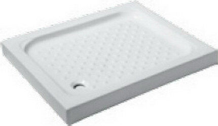 Rectangular Porcelain Shower White Eco 70x120x11cm