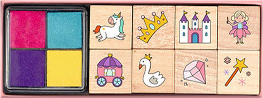 Moses Stamps Set With Wooden Stamps Magic Fairy