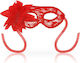 Ohmama Ohmama BDSM Μάσκα Lace & Flower Eyemask Red