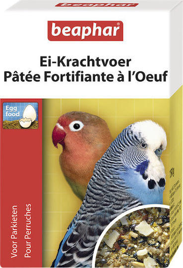 Beaphar Dry Fortified Eggfood Parakeet Futter für Wellensittiche Trocken Gelb 150g 150gr
