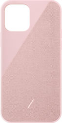 Native Union Clic Canvas Back Cover Υφασμάτινο Rose (iPhone 12 mini)