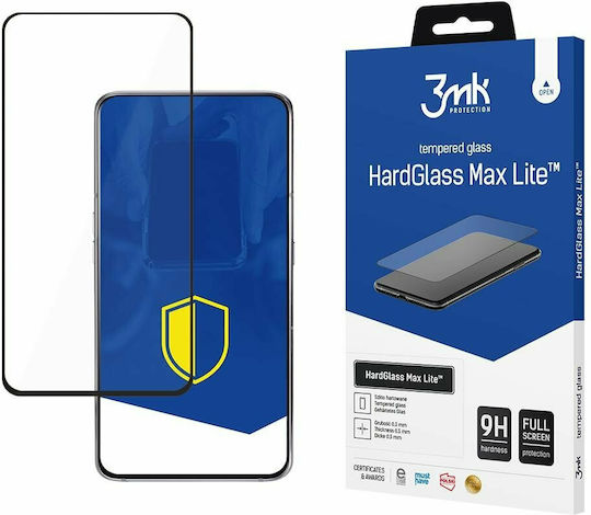 3MK HardGlass Max Lite Full Face Tempered Glass Black (Galaxy S10 Lite)