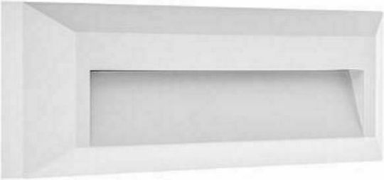 Lineme Wall-Mounted Outdoor Ceiling Light LED IP65 2.5W with Warm White Light 23x8εκ.