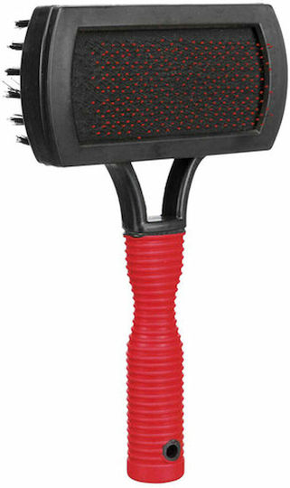 Trixie Brush for Misc Hair Lengths Double Sided for Coat Grooming Black