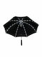 Φωτιζόμενη 64 Led 47002 Automatic Umbrella Compact Black