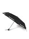 Karl Lagerfeld Automatic Umbrella Compact Black