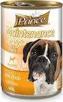 Prince Maintenance Lifestyle Puppy Wet Food Dogs in Cans with Chicken 400gr