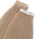 Seamless1 Sticker Extension with Natural Hair Remy in Dark Blonde Color 45cm Martini Ultimate Range 20pcs