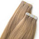 Seamless1 Sticker Extension with Natural Hair Remy in Dark Blonde Color 55cm Cinnamon Ultimate