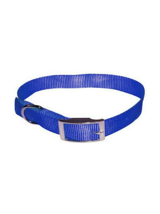 Croci Nylon Hundehalsband in Blau Farbe 16mm x 40cm