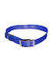 Croci Nylon Hundehalsband in Blau Farbe 16mm x 40cm