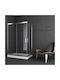 Orabella Stardust Easy Fix Cabin for Shower with Sliding Door 90x130x190cm Clear Glass Chrome