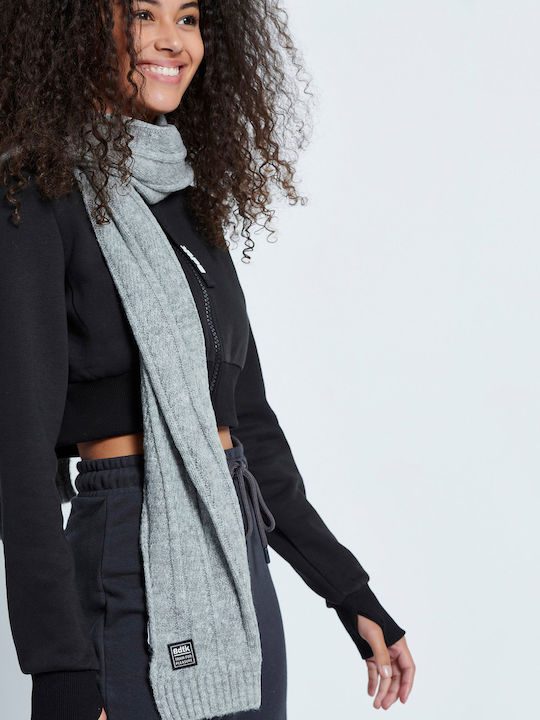 Women's Knitted Scarf Gray