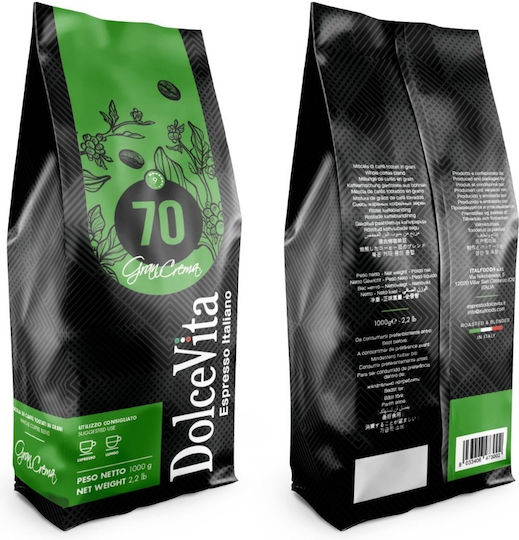 Dolce Vita Cafea Espresso Gran Crema Boabe 1kg
