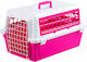 Ferplast Atlas Trendy 10 V. 1 Pink Dog Transport Cage 48x32.5x20cm