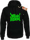 Sunny Hoodie Billie Eilish Black Cotton 2826BIL