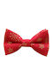 JFashion Kids Fabric Bow Tie Red