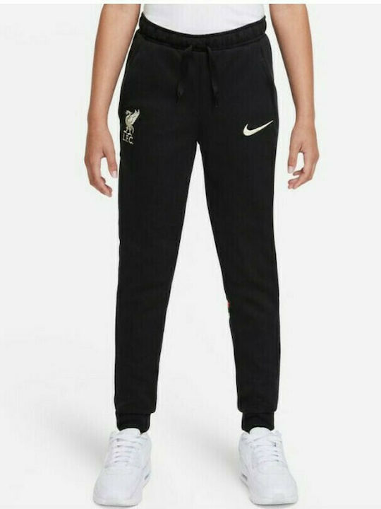 Nike Παντελόνι Φόρμας για Αγόρι Μαύρο Liverpool FC