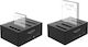 DeLock Docking Station for 4 Hard Drives SATA 2.5" / 3.5" with Connection USB 3.0 (64063)